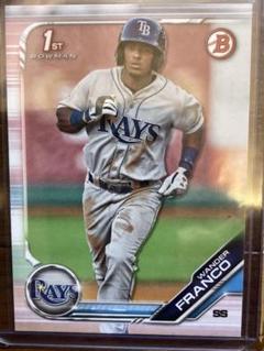 mlb topps ワンダーフランコ　ルーキーサインカード トレカでも最強ルーキーだったワンダー・フランコ！ 高額落札が