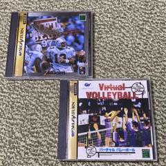 セガサターンソフト　NFLクォーターバッククラブ‘97 バーチャル バレーボール