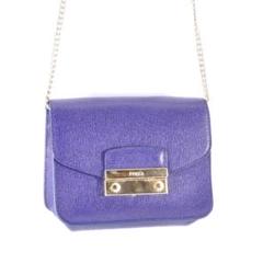美品 FURLA フルラ メトロポリス チェーンバッグ ショルダー レザー 2