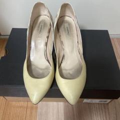 クラーピアス 本革 パンプス 24.5cm