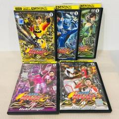 獣拳戦隊 ゲキレンジャー バラ5巻セット レンタル使用済DVD