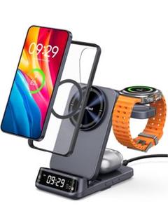 Galaxy Watch専用 3in1 マグセーフ充電器 折りたたみ式