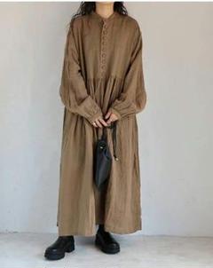 ☆お値下げ中☆イチアンティークス　リネン100％　ワンピース