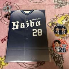 埼玉西武ライオンズ 森脇亮介 キーホルダー、缶バッチ、ノート