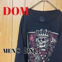 TS165【US輸入】DOM　半袖Tシャツ【メンズ3XL】ブラックのサムネイル