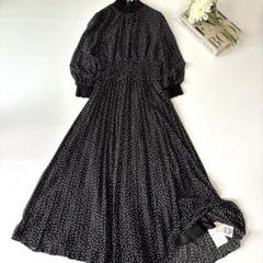 品質が 新品・タグ付き】アナトリエ シフォンプリーツワンピース 2次会 ワンピース