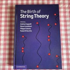 The Birth of String Theory
