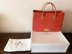 ジバンシー レザートートバッグ　ピンク色