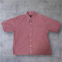 90s OLD UNIQLO半袖チェックシャツ　短丈 ボックスcityboy