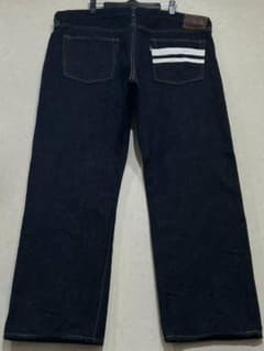 10th デニムパンツ 桃太郎ジーンズ 出陣レーベル W36 裾未直し 桃太郎ジーンズ 出陣 0206SPZK セルビッチ デニムパンツ 日本製 濃紺