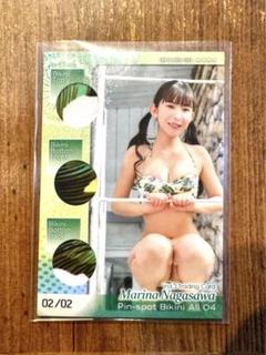 HIT'S 長澤茉里奈 Vol.3 ピンスポビキニオールカード04
