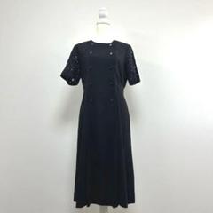 ブラックフォーマル　レースワンピース　冠婚葬祭　礼服　喪服のサムネイル