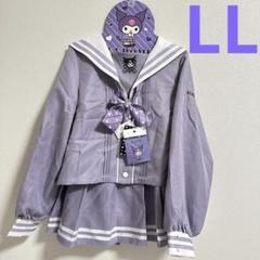 匿名配送❣️サンリオ　クロミ　セーラー服　制服　コスプレ　レディース　ギャル　黒 匿名配送❣️サンリオ クロミ セーラー服 制服 コスプレ