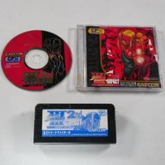 ジャンク品　ストリートファイター3セカンドインパクト　故障カスタムIC+ディスク ジャンク品 ストリートファイター3セカンドインパクト 故障