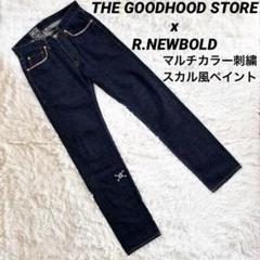美品 THE GOODHOOD STORE 別注 x R.NEWBOLD デニム