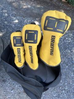 BRIEFING - 【希少】BRIEFINGヘッドカバー FW&amp;UT 2個セット BRIEFING - 【希少】BRIEFINGヘッドカバー FW&UT 2個セットの