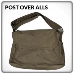 POST O'ALLS メッセンジャーバッグ ショルダーバッグ カーキ m25898233460_1.jpg?1749887931