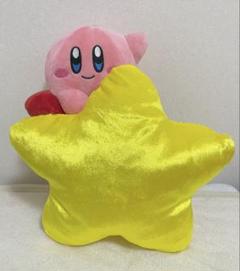 新品タグ付き・星のカービィ ワープスターカービィ ぬいぐるみ にっこり