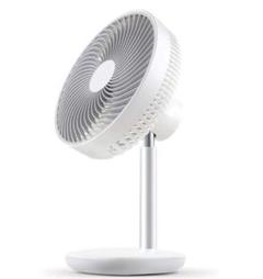 卓上扇風機 USB充電式 小型 静音 軽量 風量4段階調節 24時間連続使用