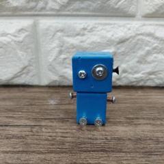 ロボット 模型 ボルト ナット ハンドメイド 手づくり 廃材 鉄製 ミニチュア 世界に一つだけのN ROBO/手作りロボット/木製ロボット/廃材/飾り