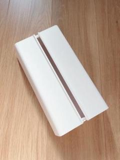 【美品】ideaco(イデアコ) ティッシュホルダー 白WALL ウォール 薄型