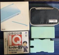 【本体＋セット販売】 DS Lite アイスブルー ソフト ケース付