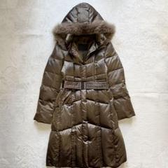 超美品✨UNTITLED アンタイトル ラクーンファー付きダウンコート2way アンタイトル UNTITLED 【すっきり見え／洗える／フード取り外し
