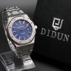 【正規品】DIDUN DESIGN 自動巻き ブルー オートマチック