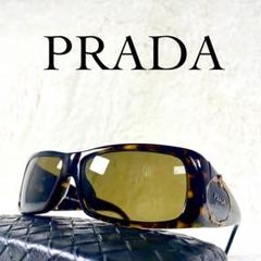 極美品　PRADA　サングラス　SPR58F　ブラウンレンズ　べっ甲柄フレーム 美品 PRADA サングラス SPR10H ブラウンレンズ べっ甲柄フレーム