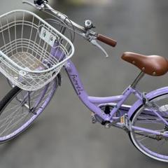 【札幌市北区引取りに来れる方限定】美品24インチ 自転車 女の子 屋内保管 lovell_248113