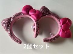 ユニバ　キティカチューシャ　ピンク　2個セット