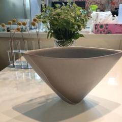 立花 池坊花器 池坊好み 池坊 生け花 花器 フラワーベース 茶　ベージュ　縦長 楽天市場】池坊 立花 花器の通販