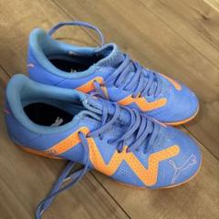 Puma サッカーシューズ 青・オレンジ