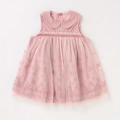 定価2万超♡mezzo piano♡ベビー チュールワンピース ピンク 80cm