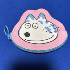 猫の顔 コインケース ピンク　馬場のぼる　新品　ポーチ　11ぴきのねこ　猫　大将