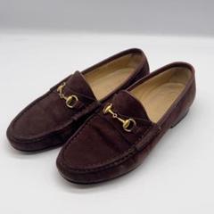 b0663 GUCCI ホースビット スエード ローファー 24cm GUCCI/グッチ】よりホースビットスエードローファーを買取入荷