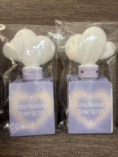 Kana Nishino Tour 2025 ダブルハートフリフラ 2本セット - メルカリ