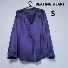 未使用　BEATING HEART ビーティングハート　ブラック　ブラウス 2025年最新】beating heart ブラウスの人気アイテム - メルカリ