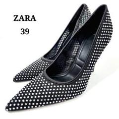 ZARA ビジューデザイン ポインテッドトゥヒール 37 2025年最新】zaraビジューパンプスの人気アイテム - メルカリ
