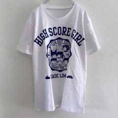 ハイスコアガール Tシャツ 漫画 アニメ 映画 ゲーム 声優 押切蓮介 ハイスコアガール」ロックマン風キャラのTシャツを贈呈