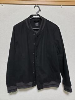 PLUS ONE メンズ スタジャン ジャケット ブラックのサムネイル