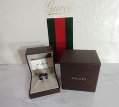 【GUCCI】アイコンリング/ワイドサイズ/GGリング/指輪17号