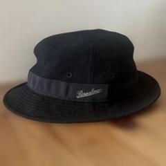 Borsalino/ボルサリーノ/ハット/S/55cm/日本製/黒/帽子