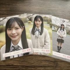 千*。様 中川智尋　直筆　両面　サイン　お披露目会　衣装　制服　ヨリ　櫻坂46 千*。様 中川智尋 直筆 両面 サイン お披露目会 衣装 制服 ヨリ