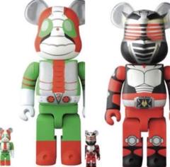 Be@rbrick ベアブリック 仮面ライダーV3 龍騎 100 & 400