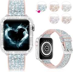 コンパチブル Apple Watch バンド 第7世代 41mm ブルー
