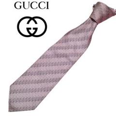 美品　GUCCI ネクタイ　ボルドー×レッド　GG柄　クリーニング済み Amazon.co.jp: (グッチ) GUCCI グッチネクタイレッド GG柄 GUJ
