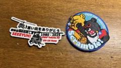 2枚セット　横田基地　友好祭　ミッキー　ミニー風　記念パッチ　ワッペン 新品2枚セット】ミッキーマウス 横田基地友好祭2025 パッチ