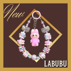 ラブブ labubu ストラップ スマホストラップ ストラップホルダー