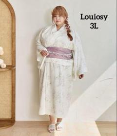 ルオシー louisy 浴衣 セール】【大きいサイズ】花柄浴衣セット（浴衣）｜Louiosy